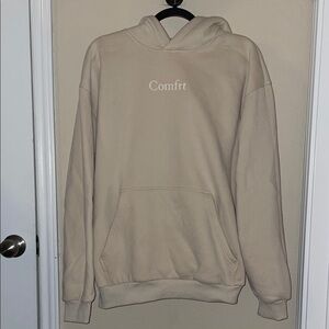 Comfrt Tan Hoodie Sweater